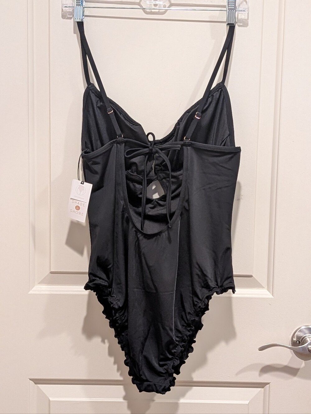 Shade & Shore Black One-Piece Swimsuit - Picture 6 of 7